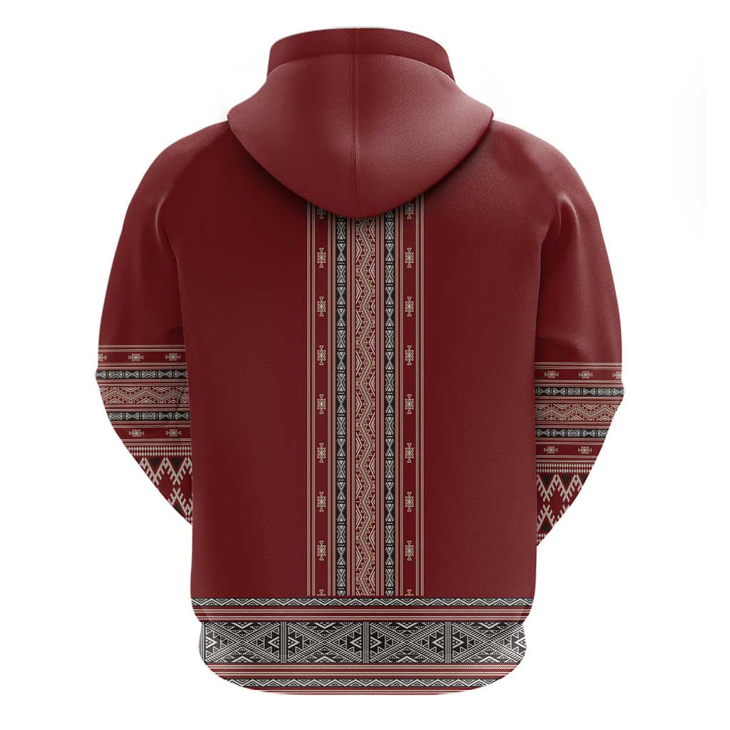 Tunisian Embroidery Pattern Hoodie - African Pride