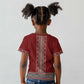 Tunisian Embroidery Pattern Kid T shirt LT9