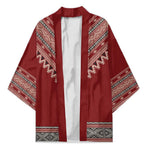 Tunisian Embroidery Pattern Kimono - African Pride
