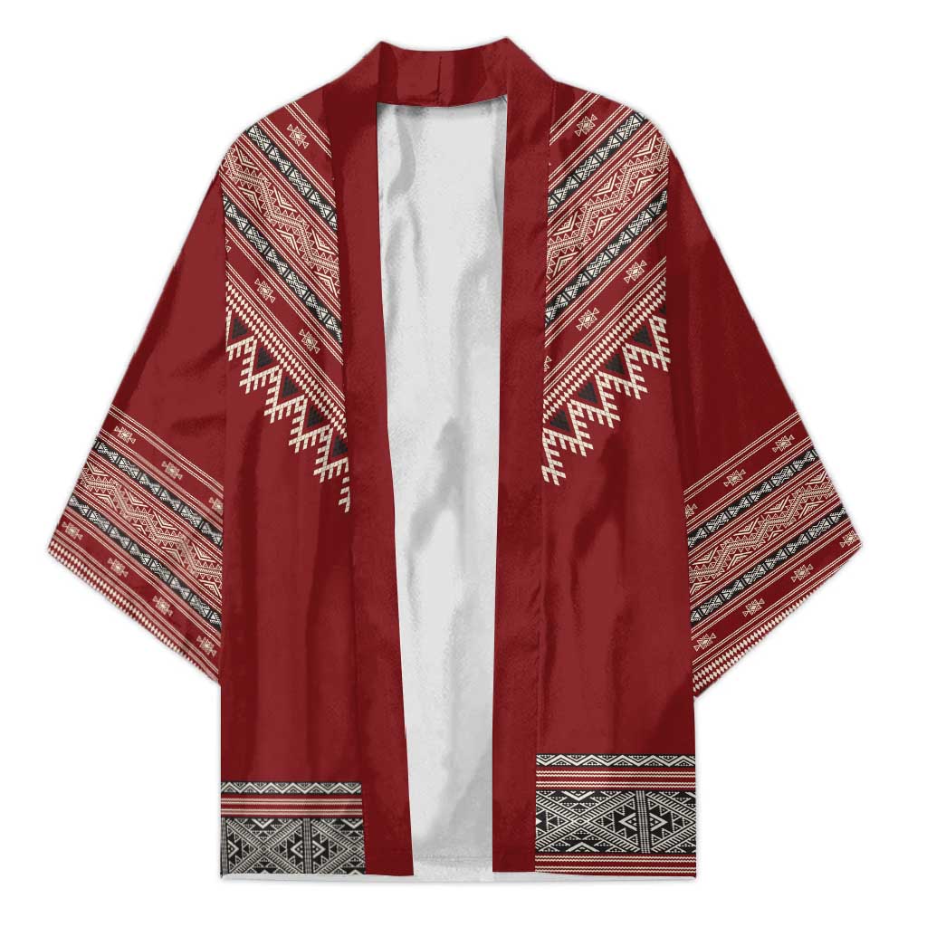 Tunisian Embroidery Pattern Kimono - African Pride