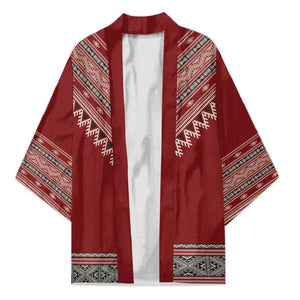 Tunisian Embroidery Pattern Kimono - African Pride