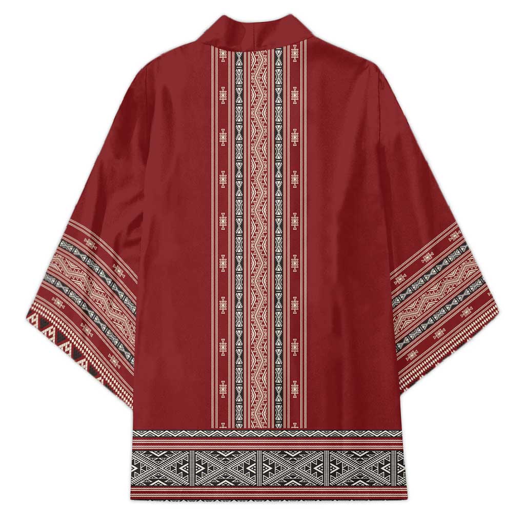 Tunisian Embroidery Pattern Kimono - African Pride