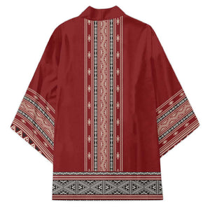 Tunisian Embroidery Pattern Kimono - African Pride