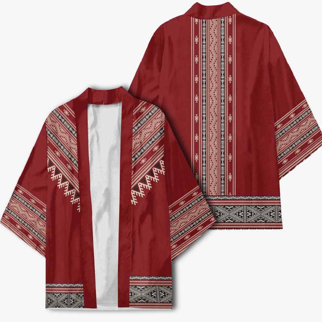 Tunisian Embroidery Pattern Kimono - African Pride