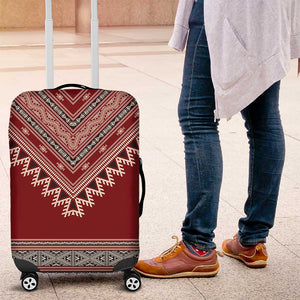 Tunisian Embroidery Pattern Luggage Cover - African Pride