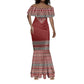 Tunisian Embroidery Pattern Mermaid Dress LT9