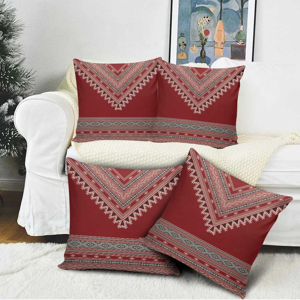 Tunisian Embroidery Pattern Pillow Cover - African Pride