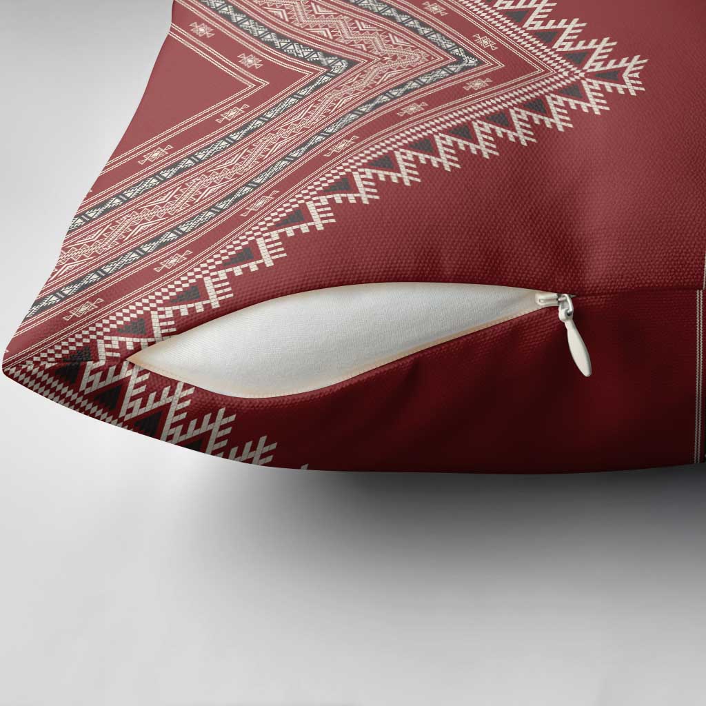 Tunisian Embroidery Pattern Pillow Cover - African Pride