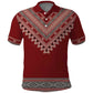 Tunisian Embroidery Pattern Polo Shirt LT9