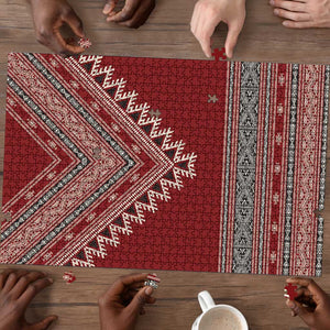 Tunisian Embroidery Pattern Puzzle - African Pride