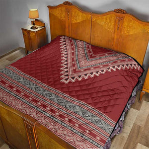 Tunisian Embroidery Pattern Quilt - African Pride