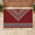 Tunisian Embroidery Pattern Rubber Doormat - African Pride
