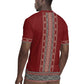 Tunisian Embroidery Pattern Rugby Jersey LT9