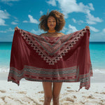 Tunisian Embroidery Pattern Sarong - African Pride