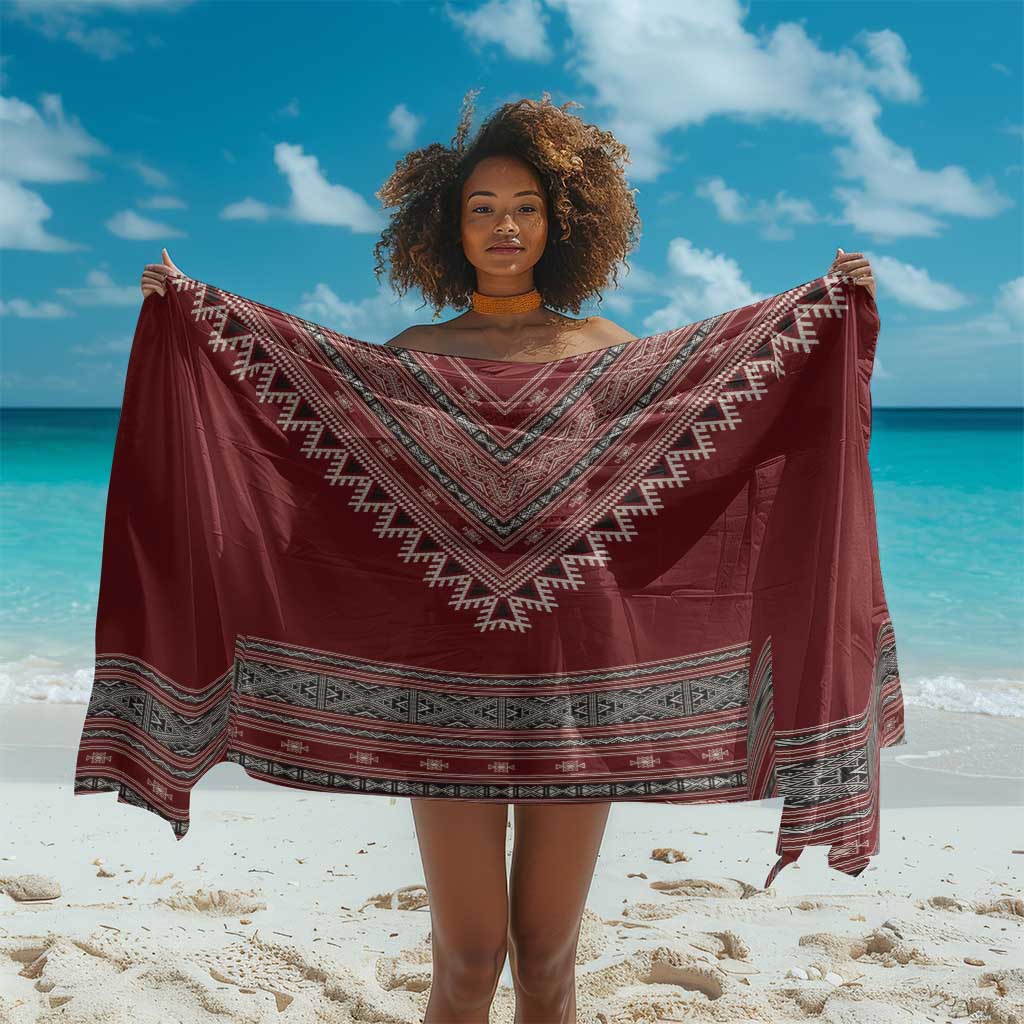 Tunisian Embroidery Pattern Sarong - African Pride