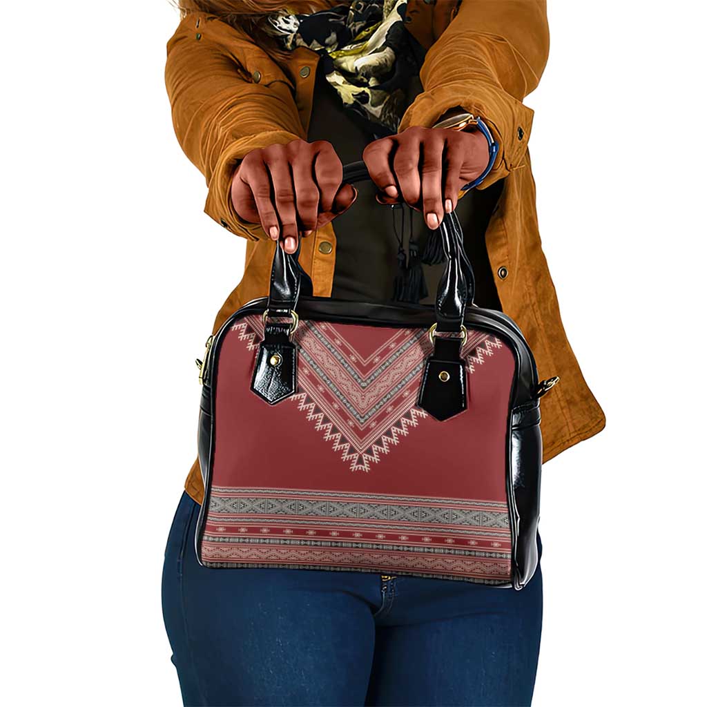 Tunisian Embroidery Pattern Shoulder Handbag - African Pride
