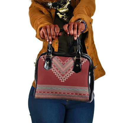 Tunisian Embroidery Pattern Shoulder Handbag - African Pride