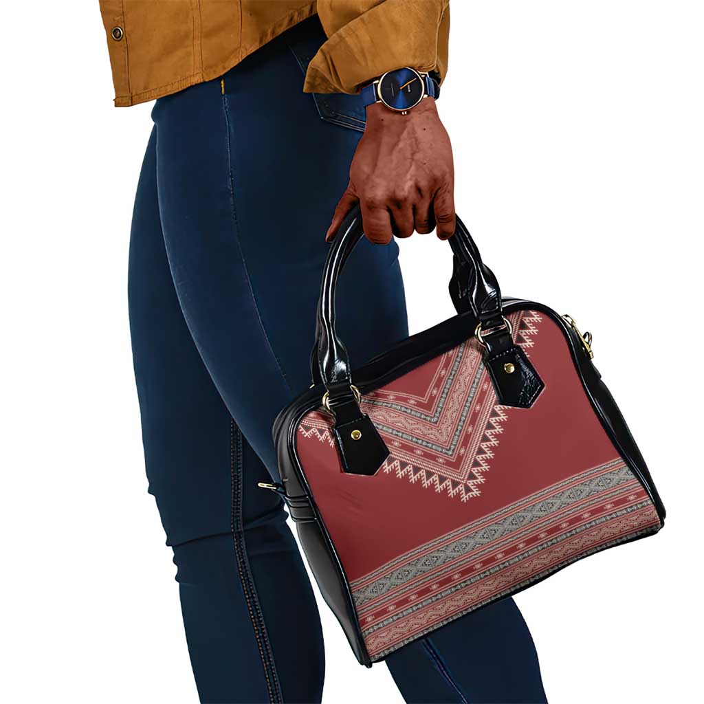 Tunisian Embroidery Pattern Shoulder Handbag - African Pride