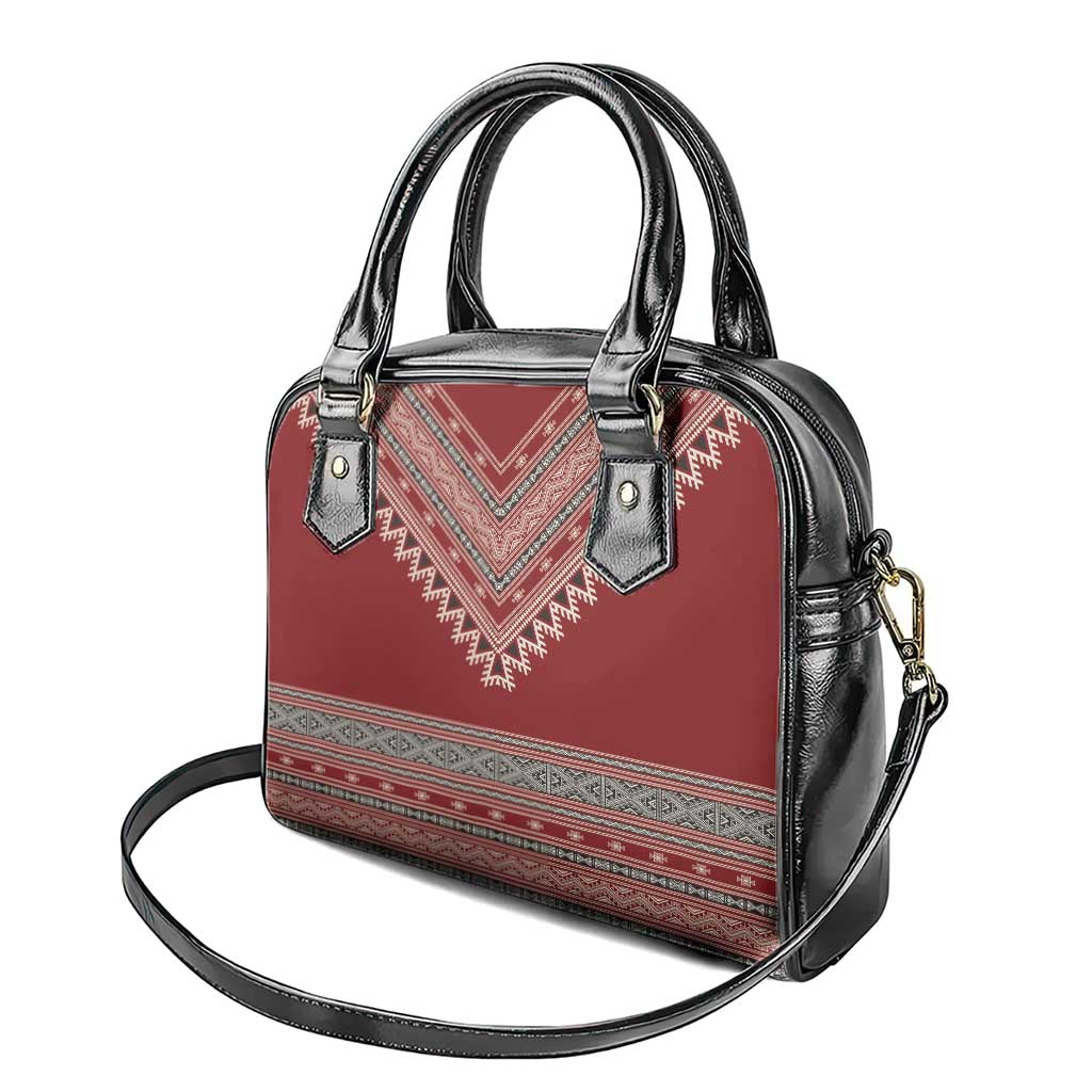 Tunisian Embroidery Pattern Shoulder Handbag - African Pride