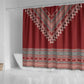 Tunisian Embroidery Pattern Shower Curtain - African Pride