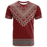 Tunisian Embroidery Pattern T shirt LT9