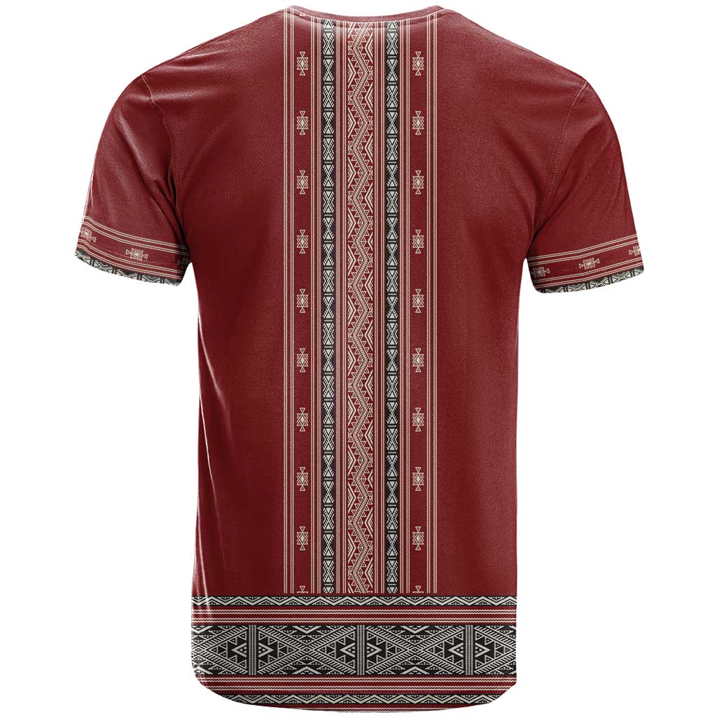 Tunisian Embroidery Pattern T shirt LT9