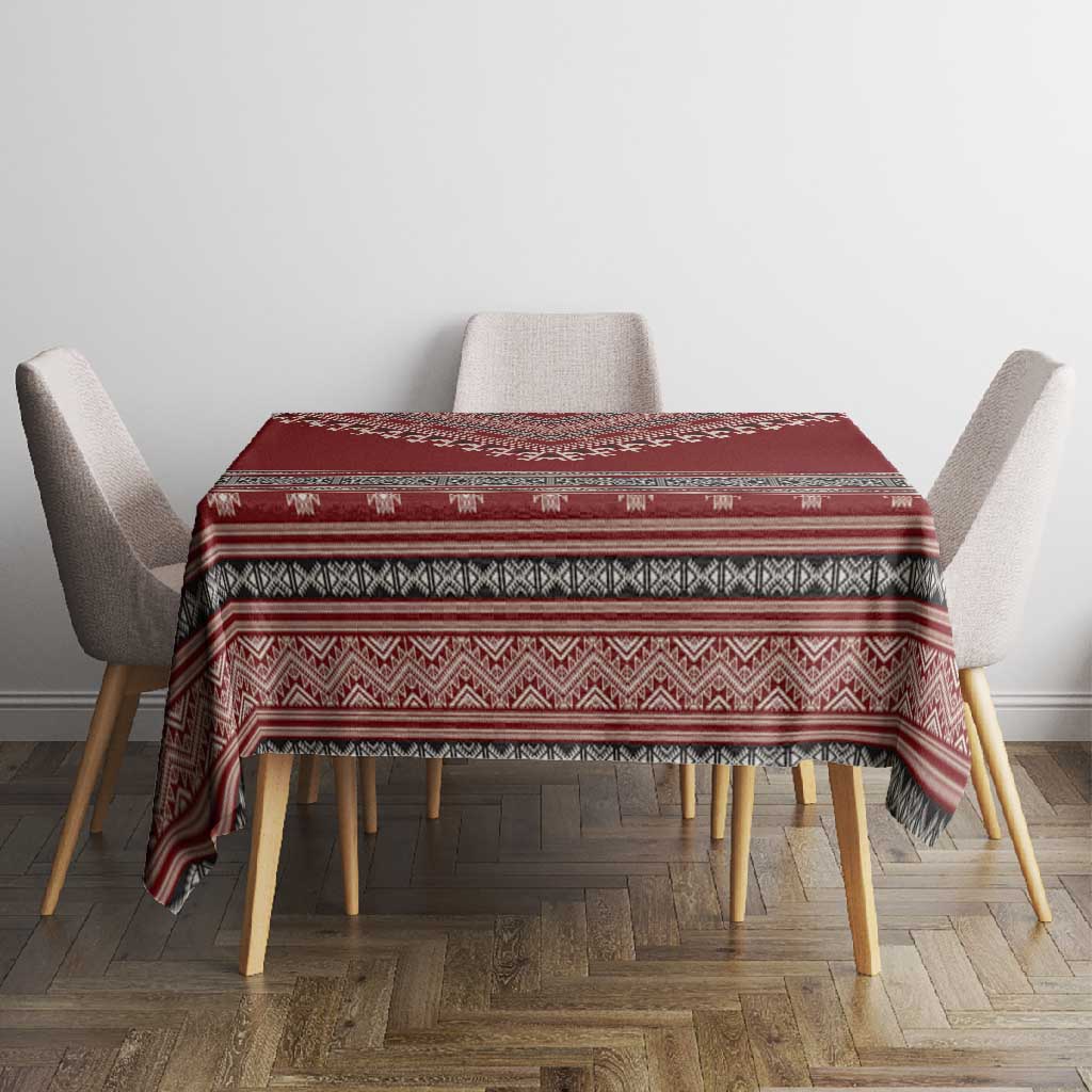 Tunisian Embroidery Pattern Tablecloth - African Pride
