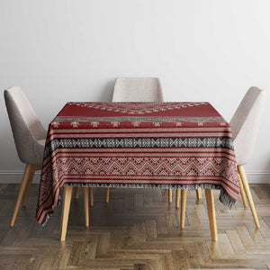 Tunisian Embroidery Pattern Tablecloth - African Pride