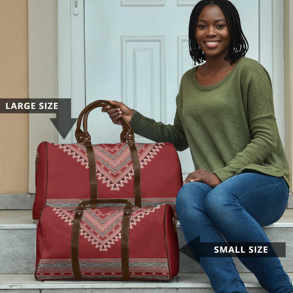 Tunisian Embroidery Pattern Travel Bag - African Pride