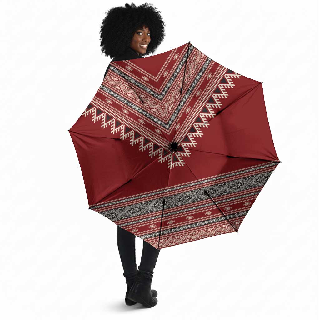 Tunisian Embroidery Pattern Umbrella - African Pride