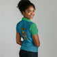 African Volcano Kilimanjaro Tanzania Women Polo Shirt Grunge Flag Map of Tanzania - African Pride