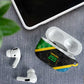 Tanzania 255 AirPods Case African Mix Pattern Flag Motif