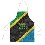 Tanzania 255 Apron African Mix Pattern Flag Motif