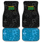 Tanzania 255 Car Mats African Mix Pattern Flag Motif - African Pride
