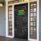 Tanzania 255 Door Cover African Mix Pattern Flag Motif