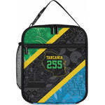 Tanzania 255 Lunch Bag African Mix Pattern Flag Motif