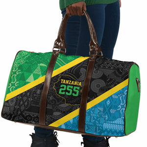 Tanzania 255 Travel Bag African Mix Pattern Flag Motif