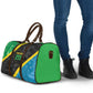 Tanzania 255 Travel Bag African Mix Pattern Flag Motif