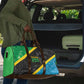 Tanzania 255 Travel Bag African Mix Pattern Flag Motif