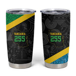 Tanzania 255 Tumbler Cup African Mix Pattern Flag Motif - African Pride