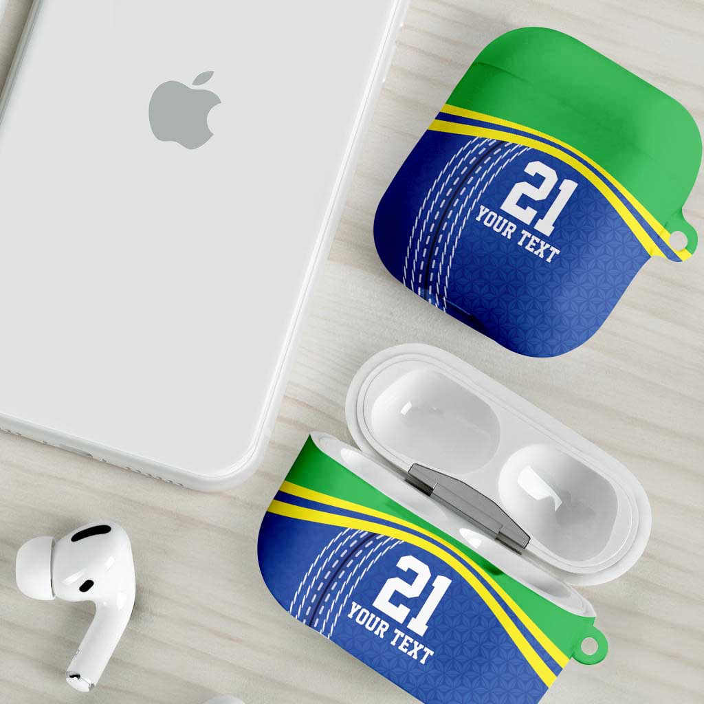 Custom Cicket African Tanzania AirPods Case The Cows Tanzania Pattern