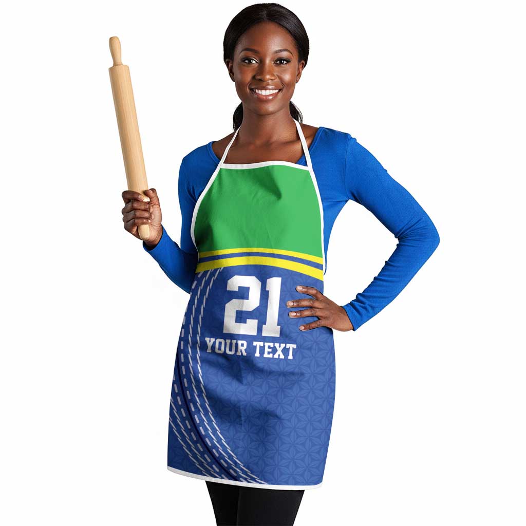 Custom Cicket African Tanzania Apron The Cows Tanzania Pattern
