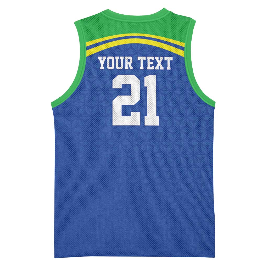 Custom Cicket African Tanzania Basketball Jersey The Cows Tanzania Pattern LT9