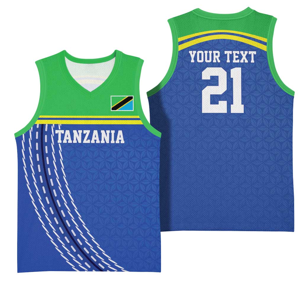 Custom Cicket African Tanzania Basketball Jersey The Cows Tanzania Pattern LT9