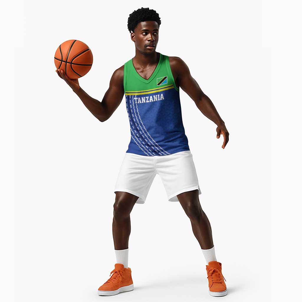 Custom Cicket African Tanzania Basketball Jersey The Cows Tanzania Pattern LT9