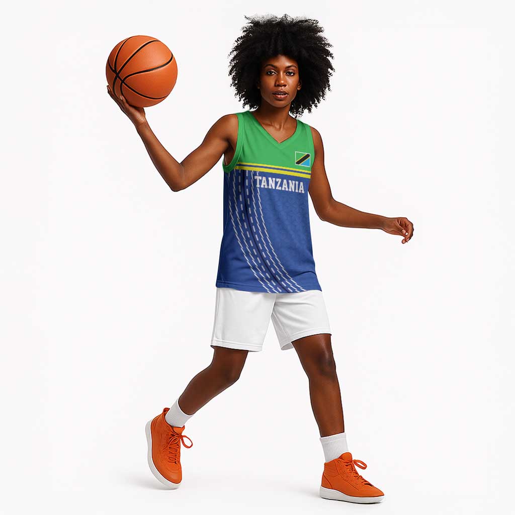 Custom Cicket African Tanzania Basketball Jersey The Cows Tanzania Pattern LT9