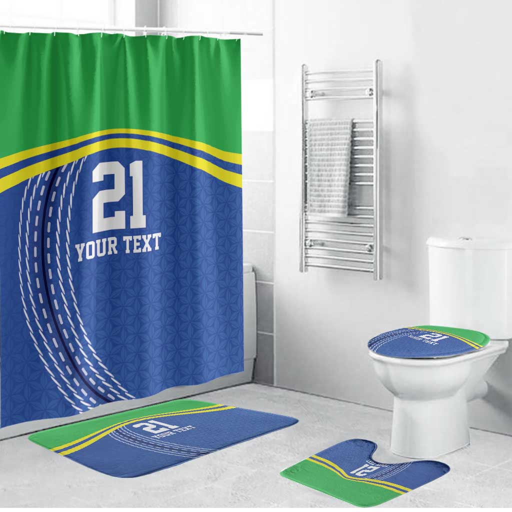 Custom Cicket African Tanzania Bathroom Set The Cows Tanzania Pattern