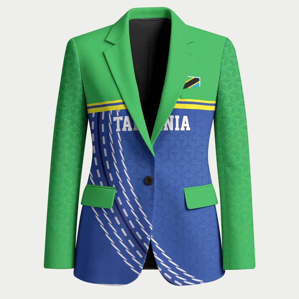 Custom Cicket African Tanzania Blazer The Cows Tanzania Pattern