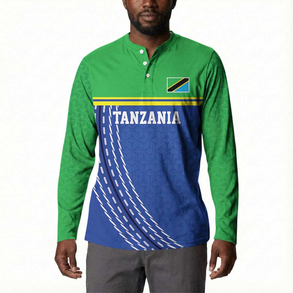 Custom Cicket African Tanzania Button Sweatshirt The Cows Tanzania Pattern