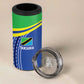 Custom Cicket African Tanzania 4 in 1 Can Cooler Tumbler The Cows Tanzania Pattern - African Pride